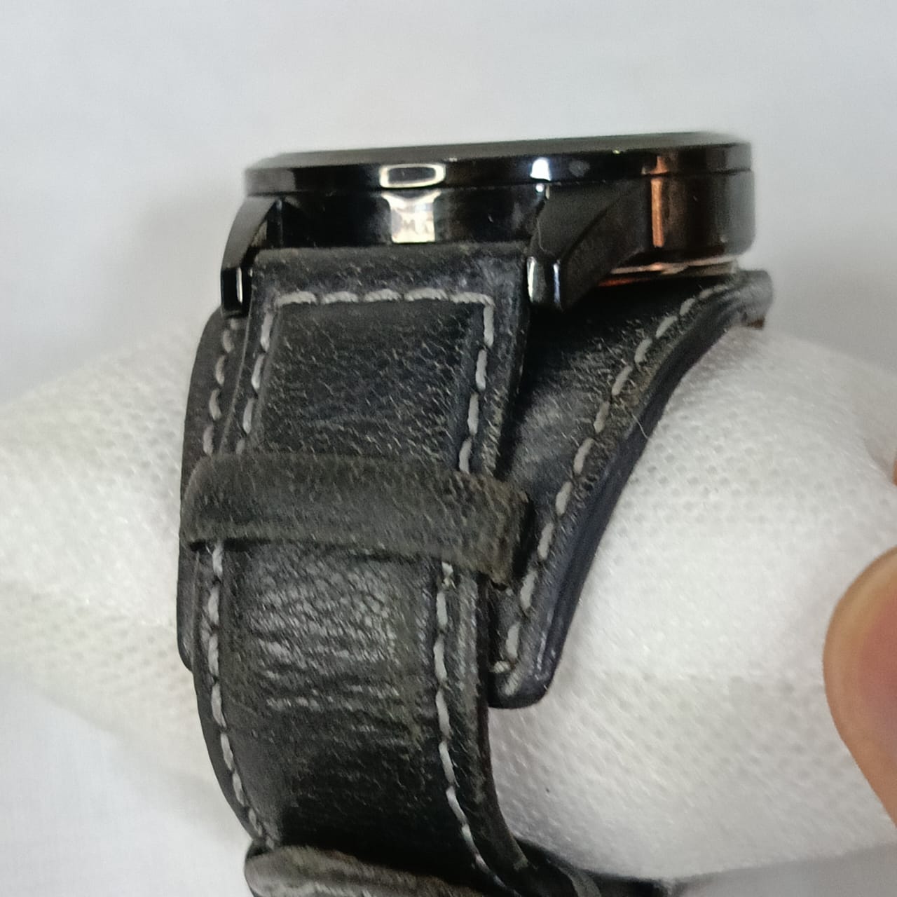 Montre all placks placks en cuir vintage original Quartz