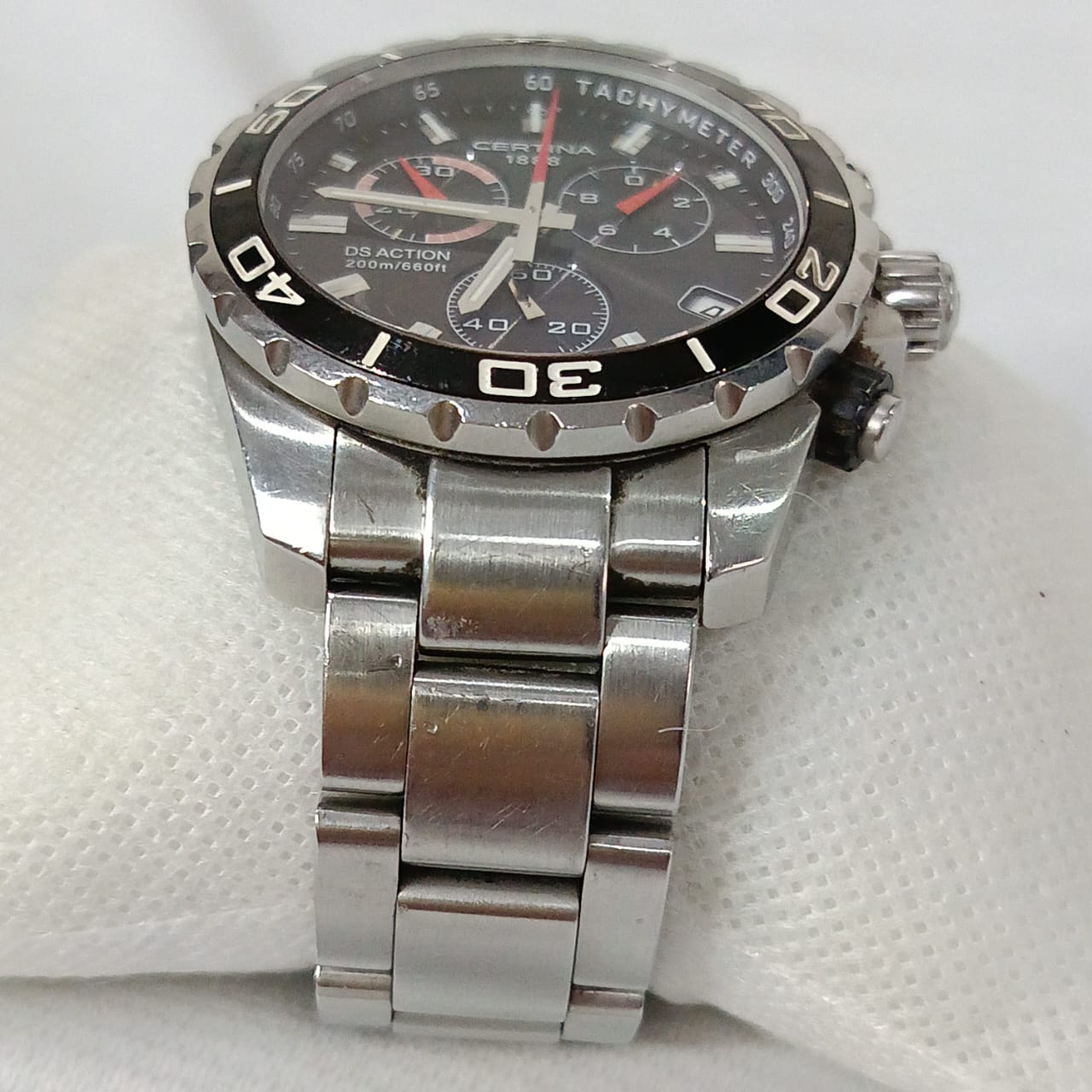 Montre certina DS action original Quartz cronographe