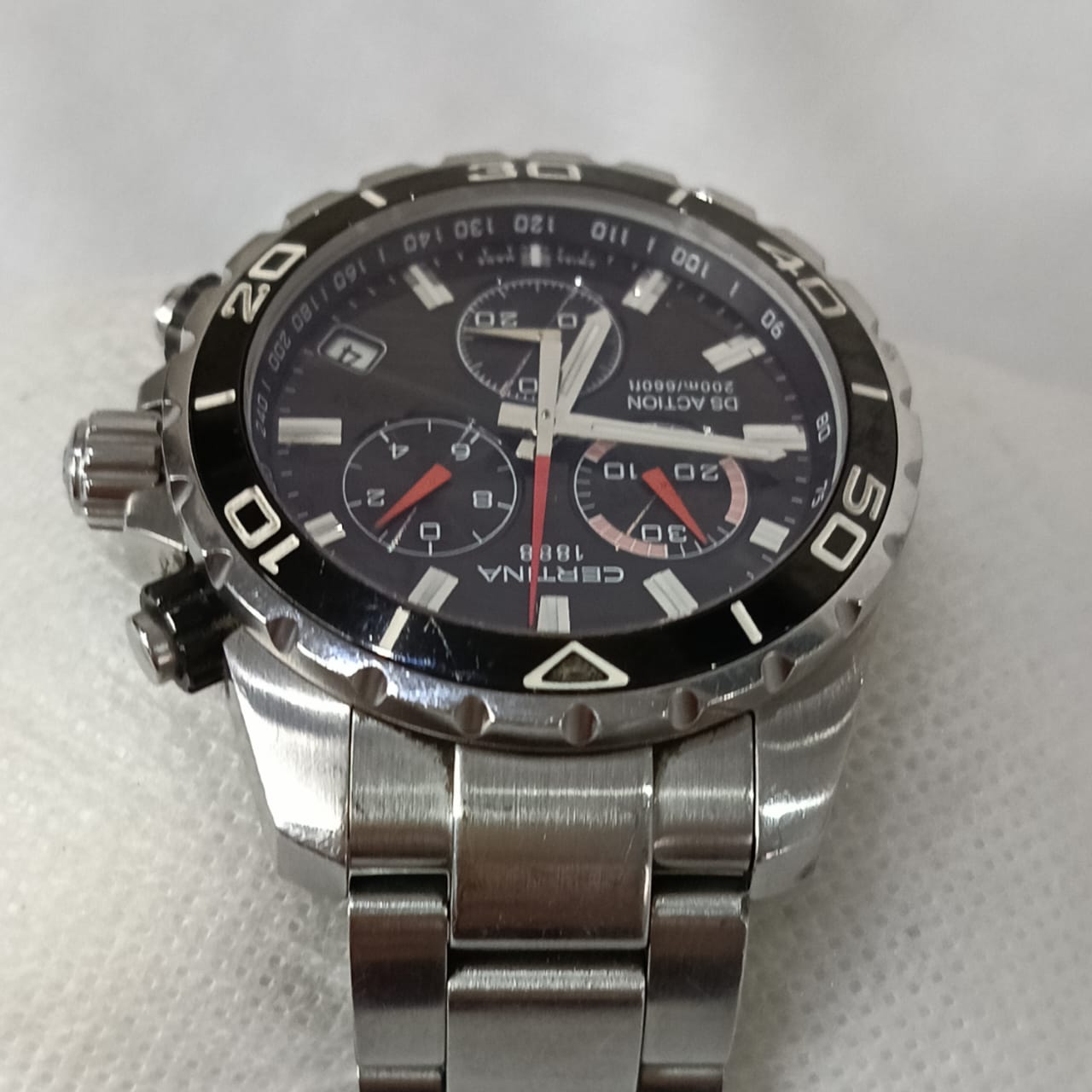 Montre certina DS action original Quartz cronographe