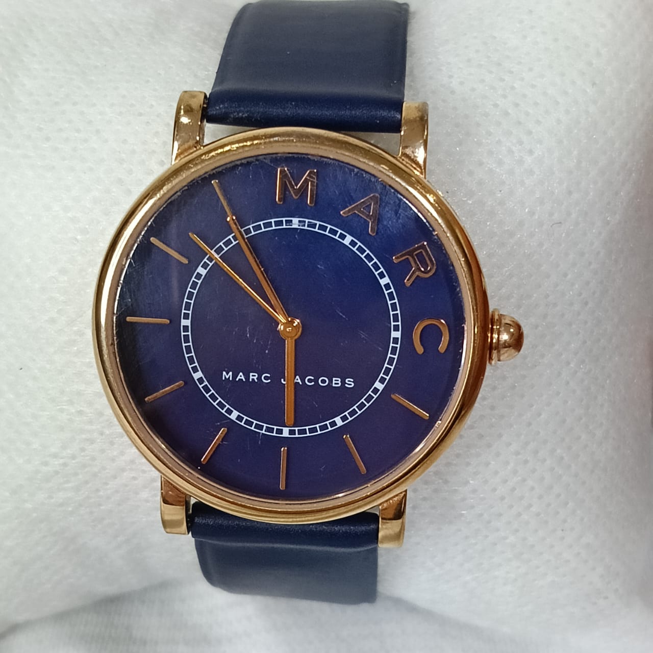 Montre Marc Jacobs femme original Quartz en plaqué or