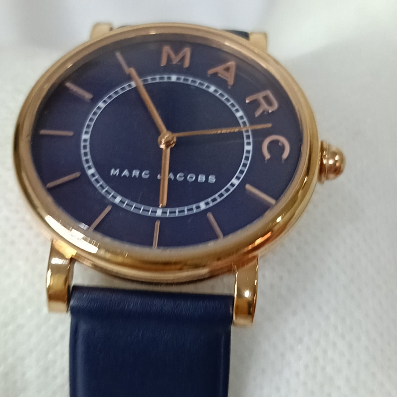 Montre Marc Jacobs femme original Quartz en plaqué or