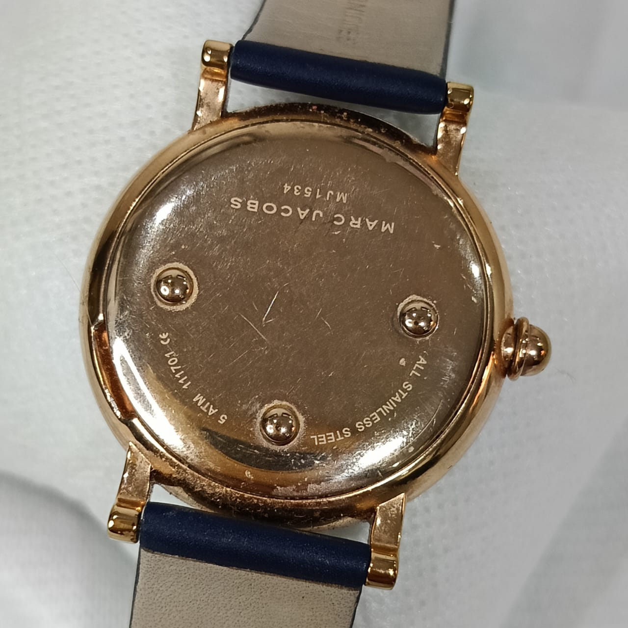 Montre Marc Jacobs femme original Quartz en plaqué or