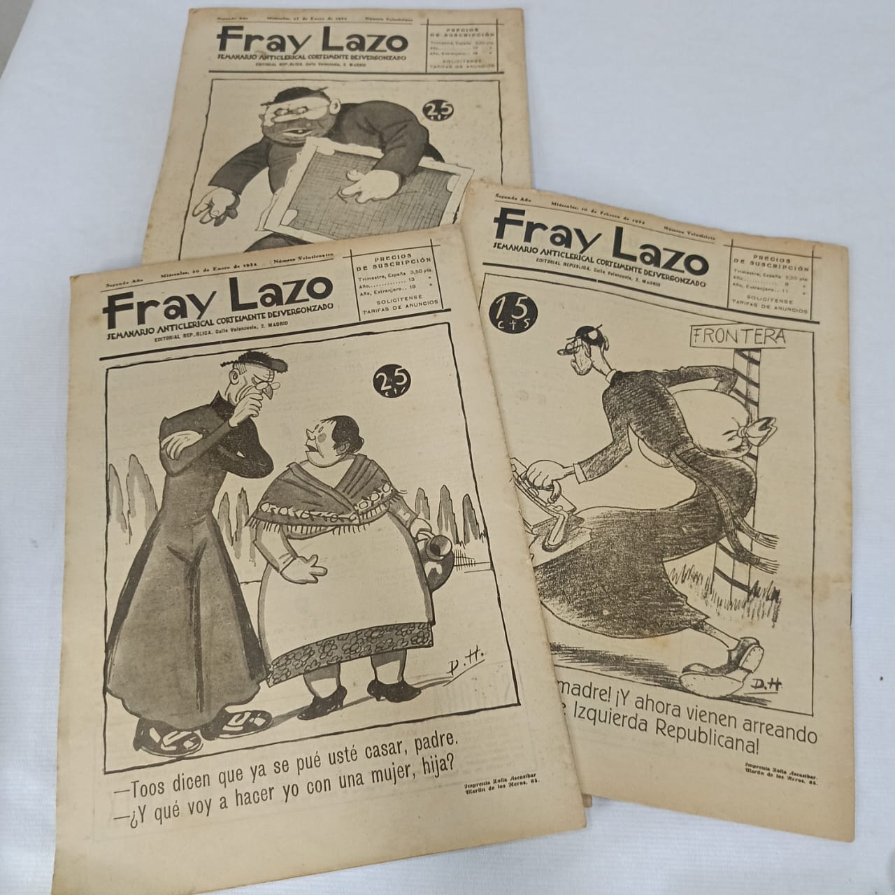 09 magazine fray lazo 1931/1932 vintage original