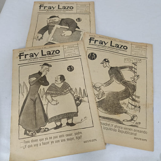 09 magazine fray lazo 1931/1932 vintage original