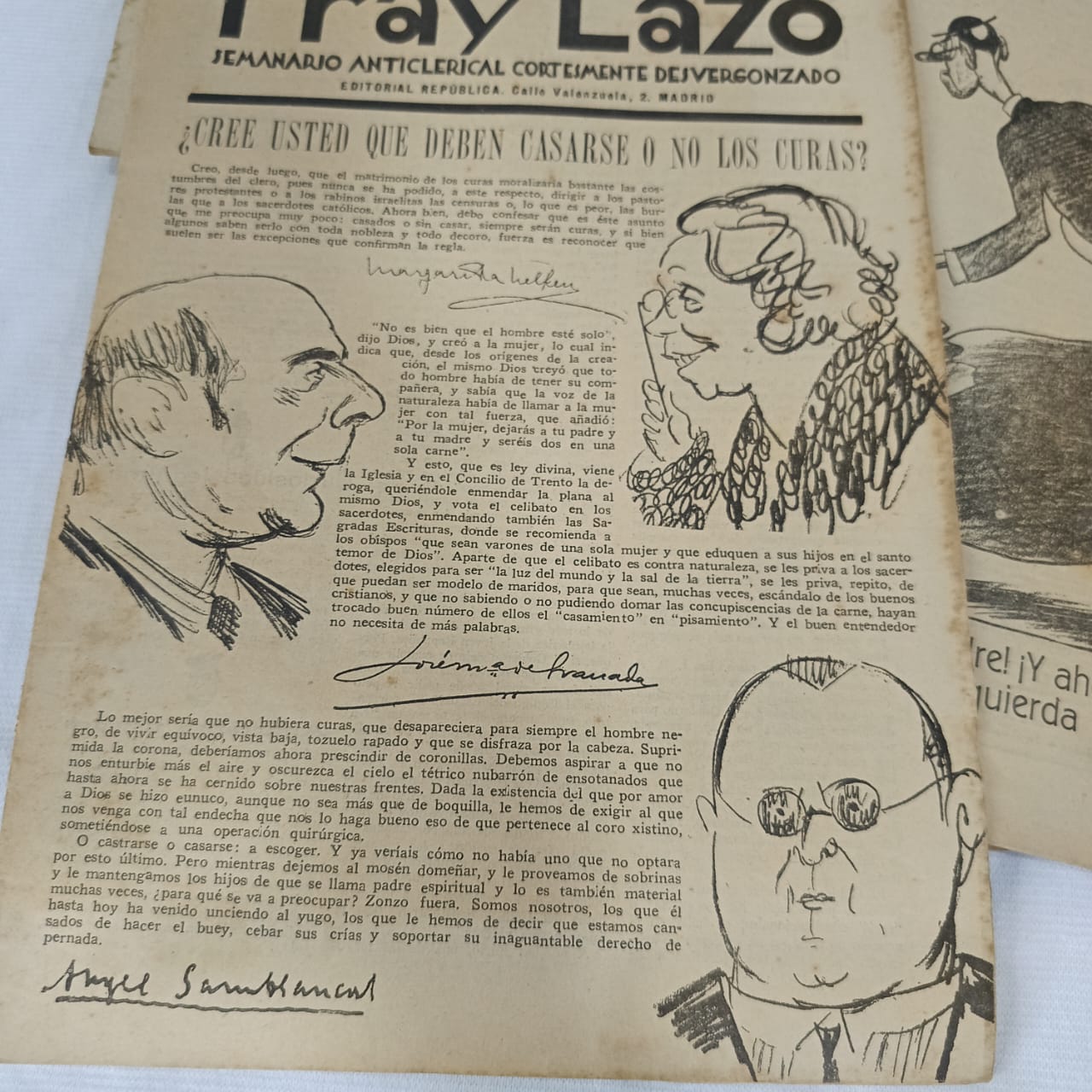 09 magazine fray lazo 1931/1932 vintage original