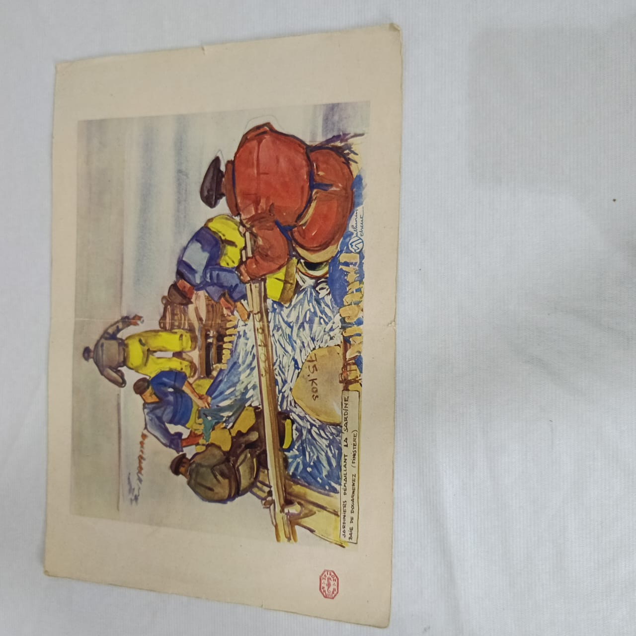 Carte des vins vintage original