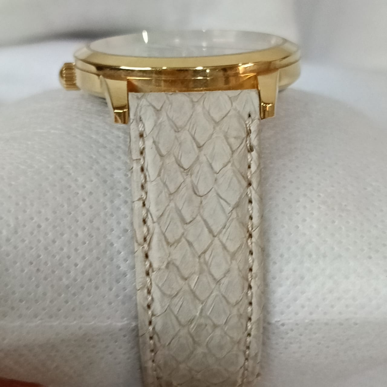 Montre muslima مسلمة automatique suisse original en plaqué or 10mm