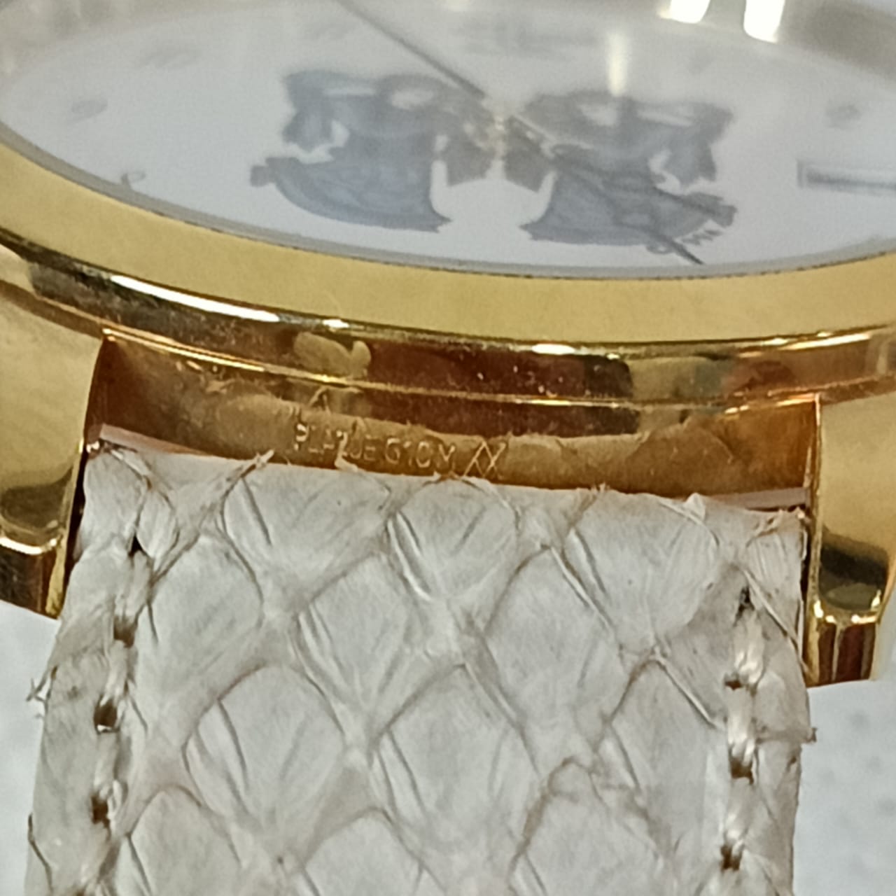 Montre muslima مسلمة automatique suisse original en plaqué or 10mm