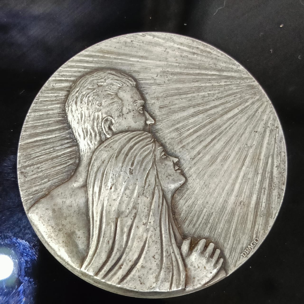 Ancien médaille argnté