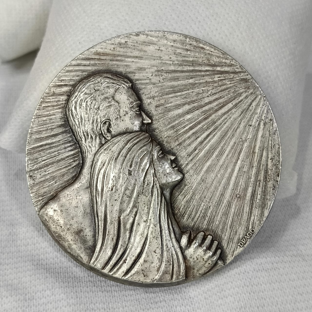 Ancien médaille argnté