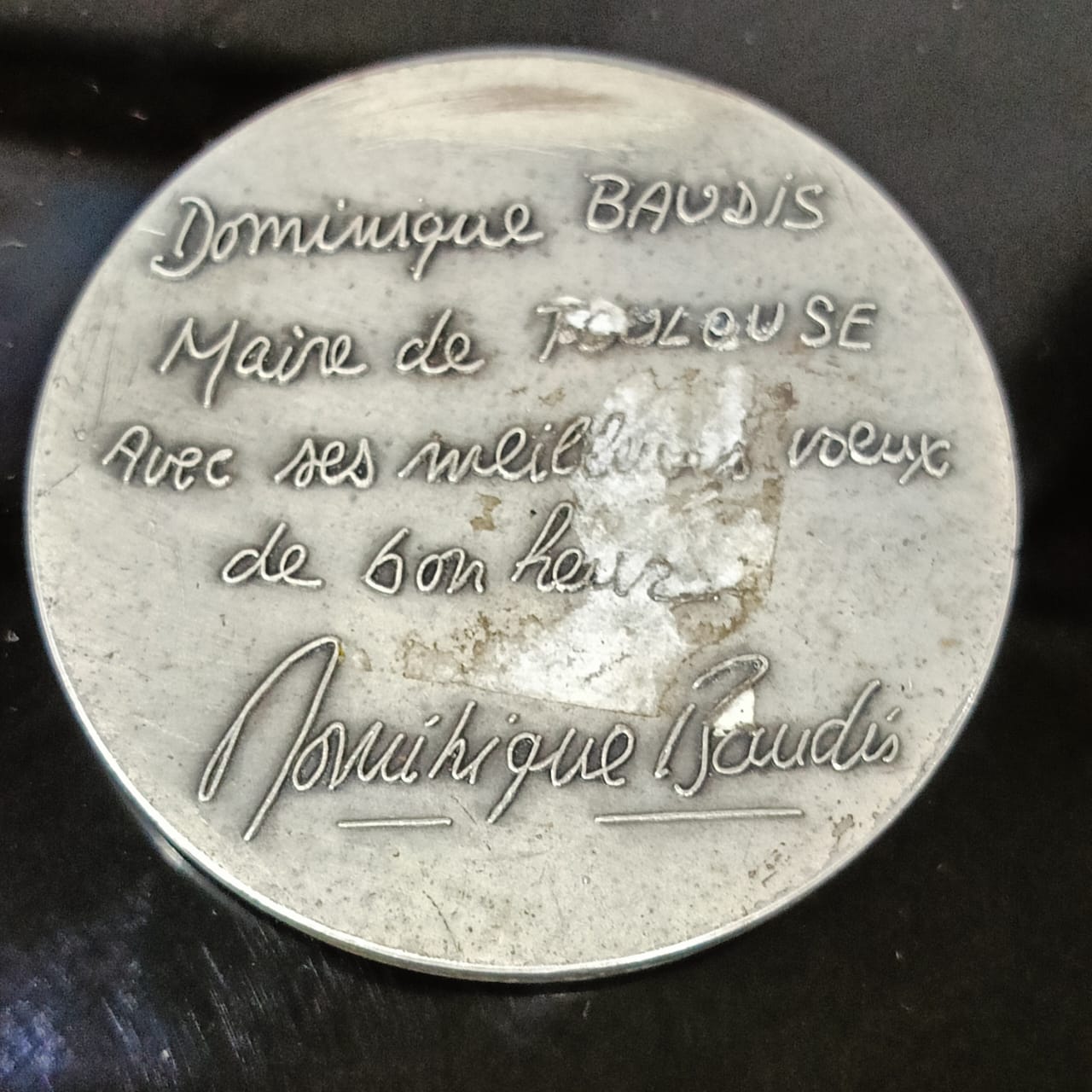 Ancien médaille argnté