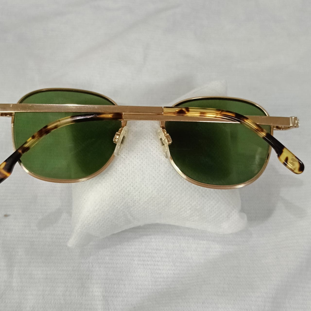 Lunette original en plaqué or vintage