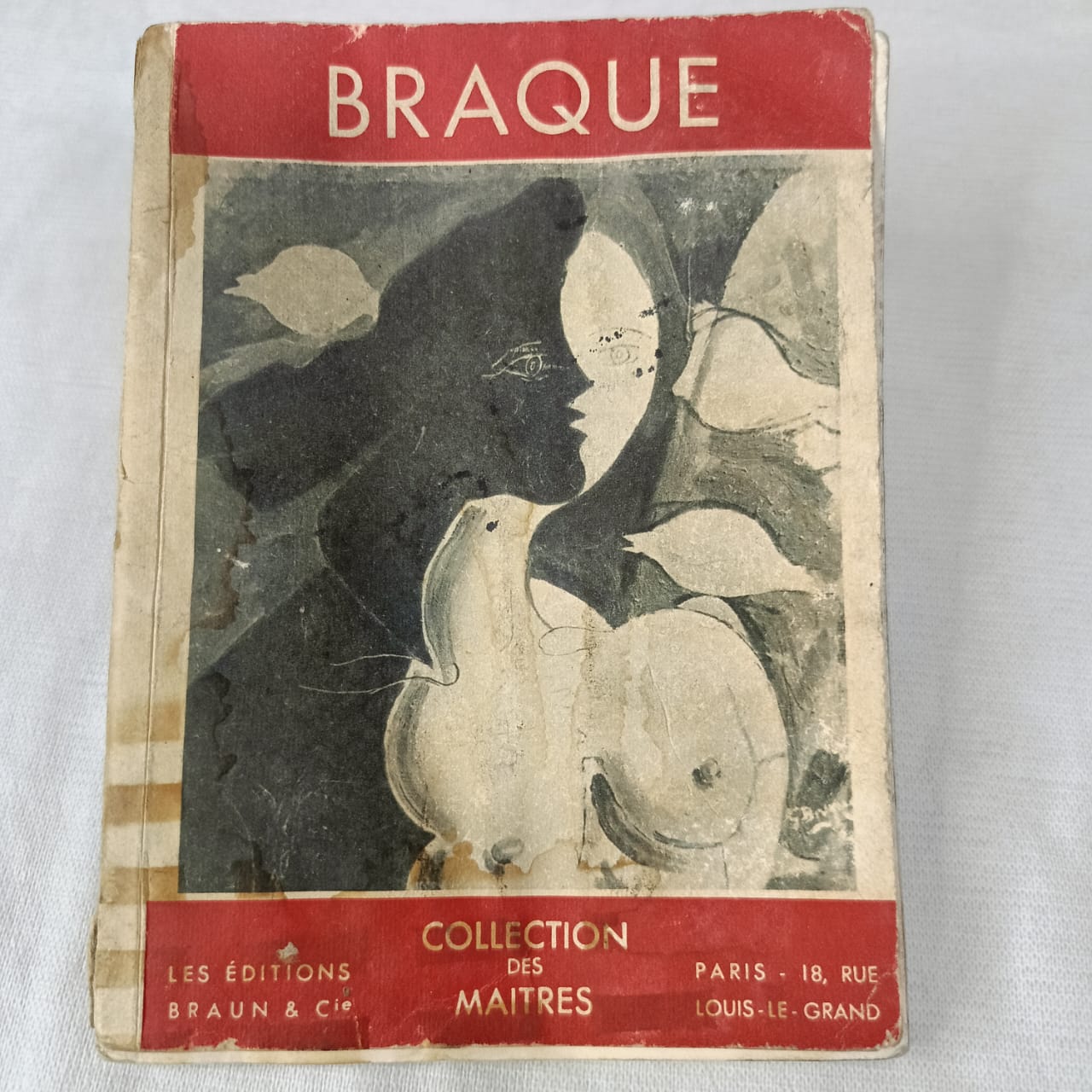 Livre sur peintre braque "collection des maîtres"