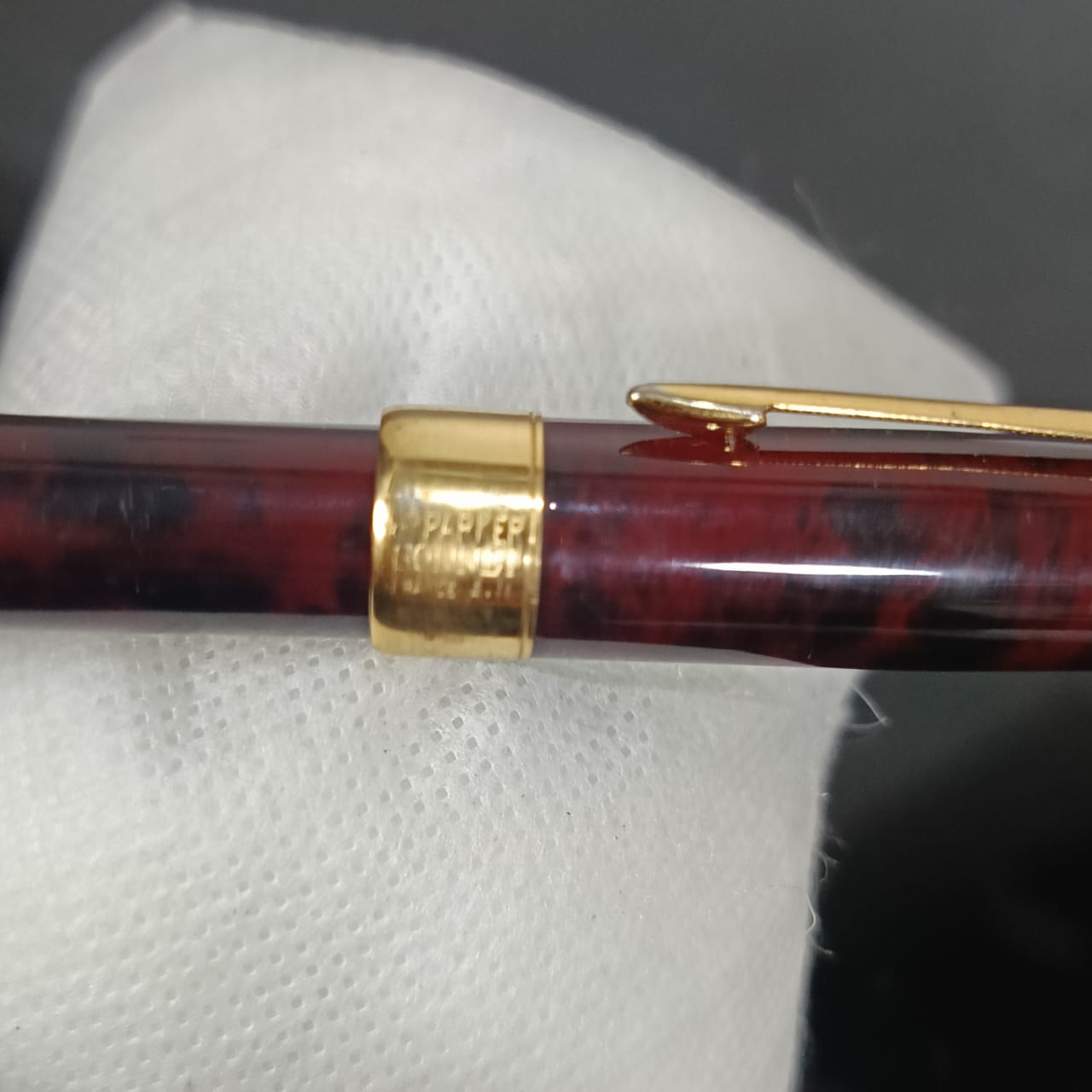 Stylo plume Parker or18k 750 original