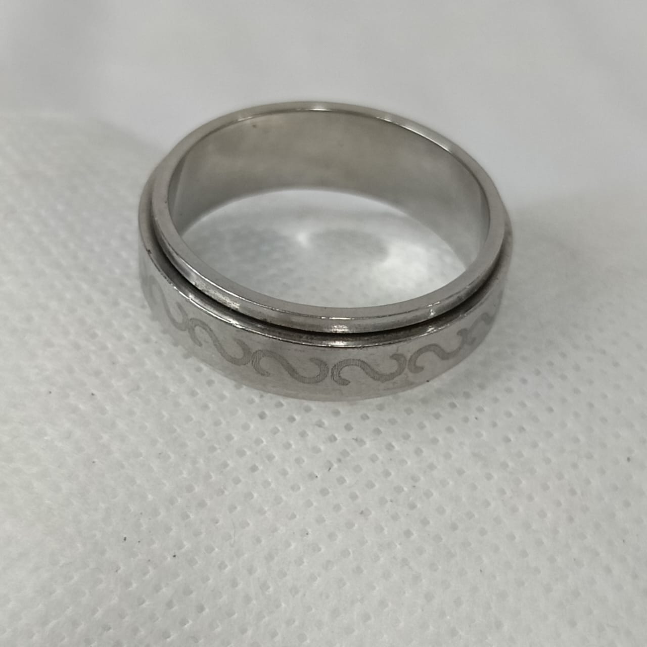 خاتم معدني acier