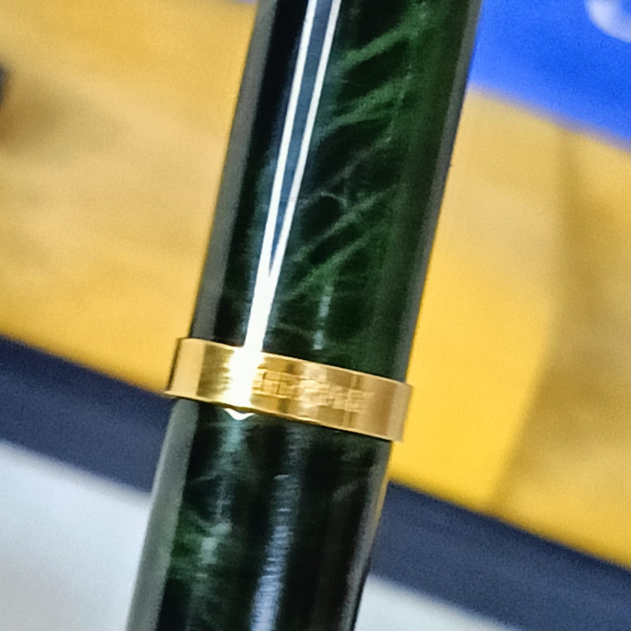 Stylo plume reform en plaqué or vintage original