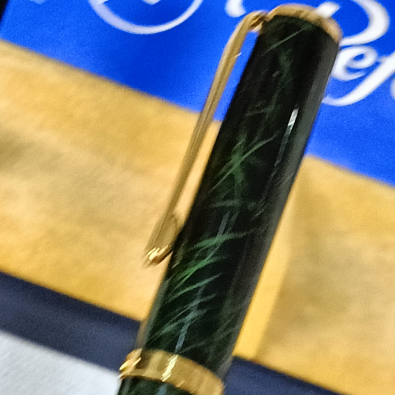 Stylo plume reform en plaqué or vintage original