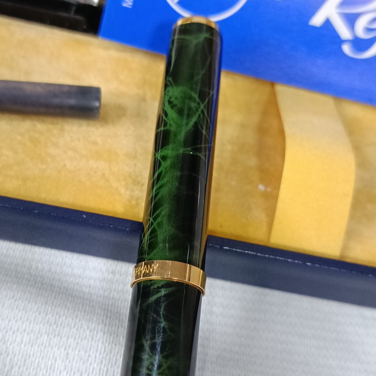 Stylo plume reform en plaqué or vintage original