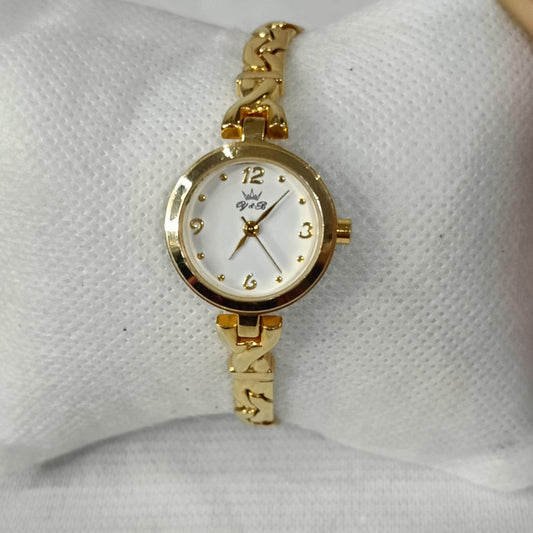 Montre quartz femme original en plaqué or