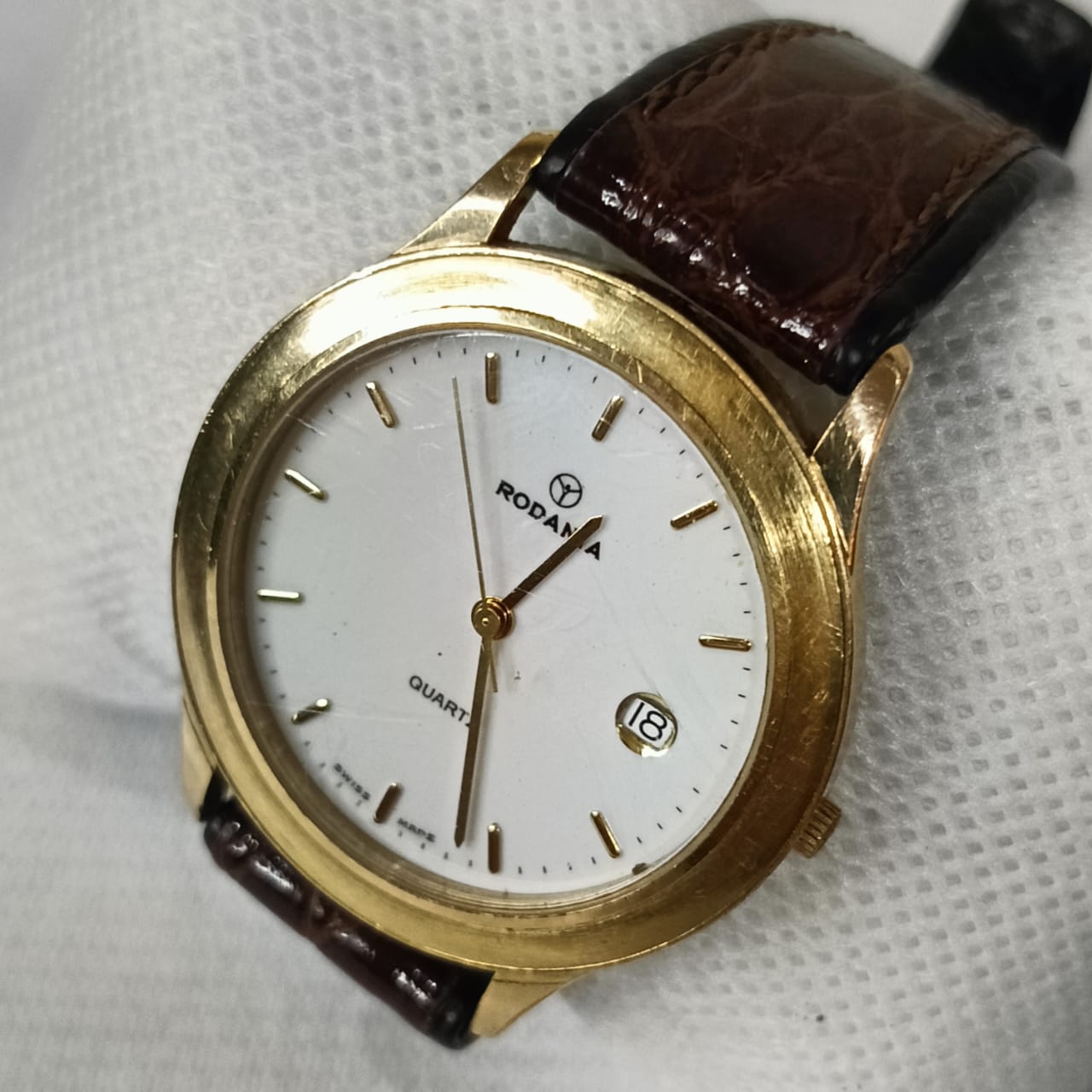 Montre rodania extra plat Quartz original