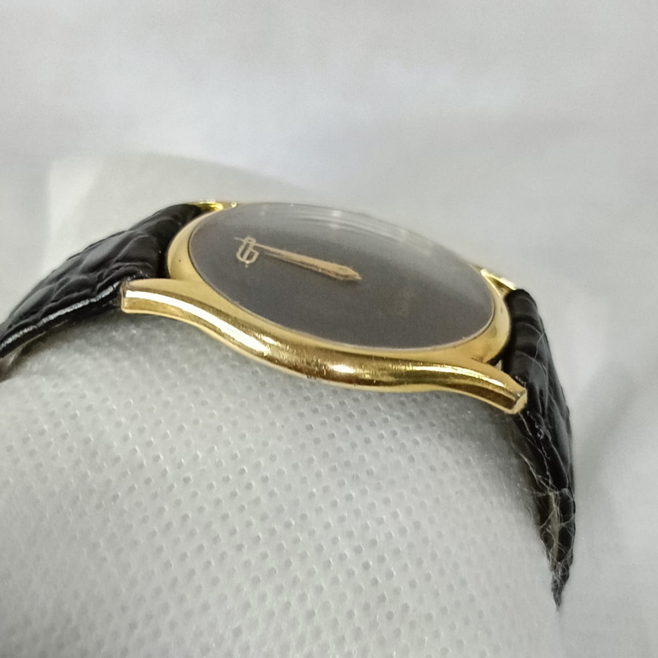 Montre Emile pequignet mécanique original en plaqué or vintage