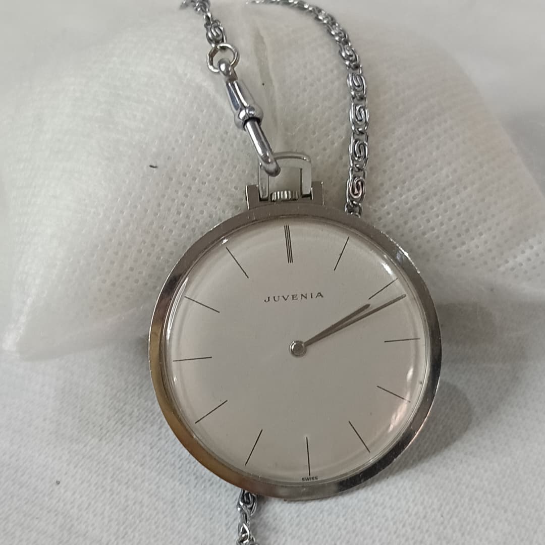 Montre gousset jvenia extra plat mécanique