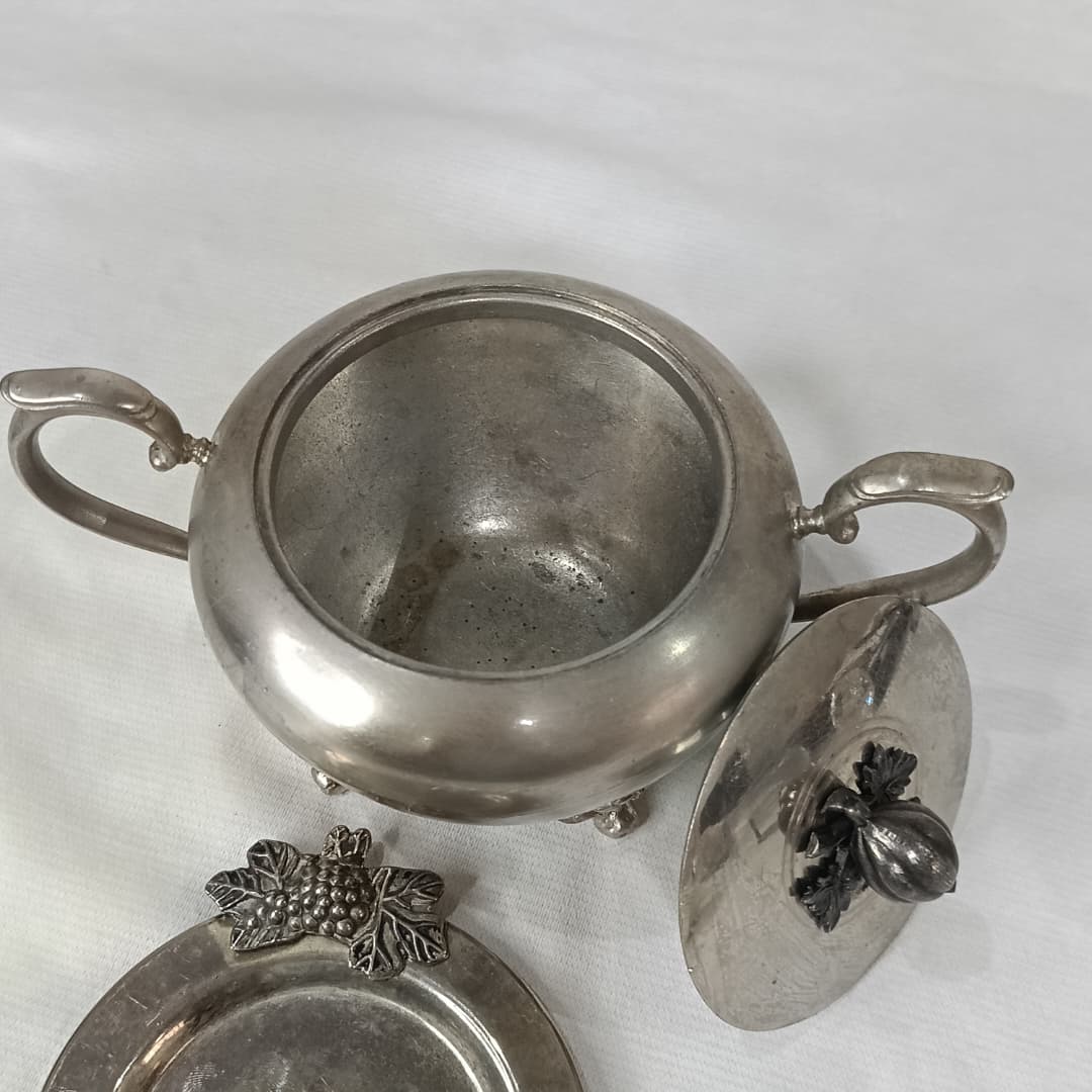 Pièce argenté antique vintage original