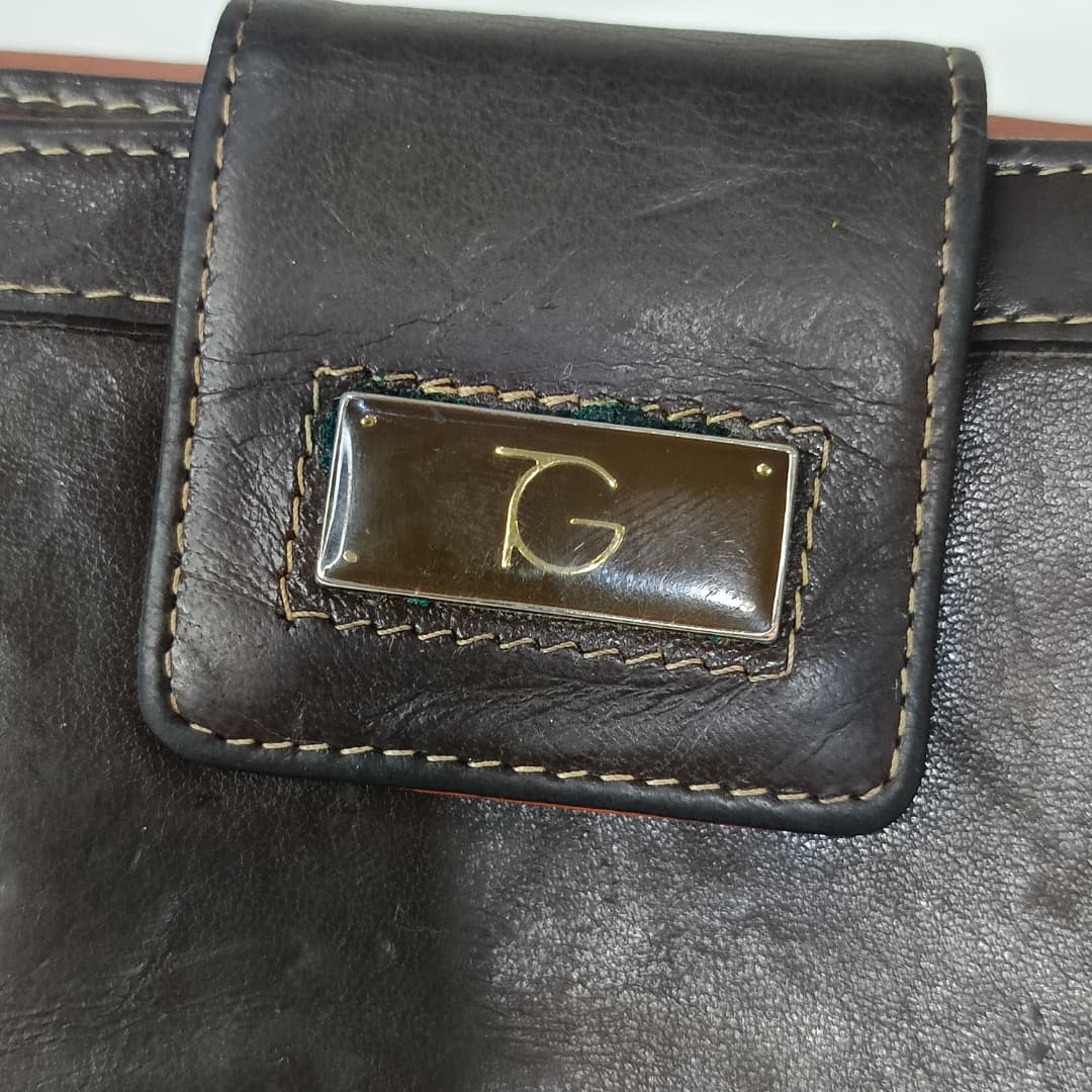 Portefeuille TG femme En cuir vintage original