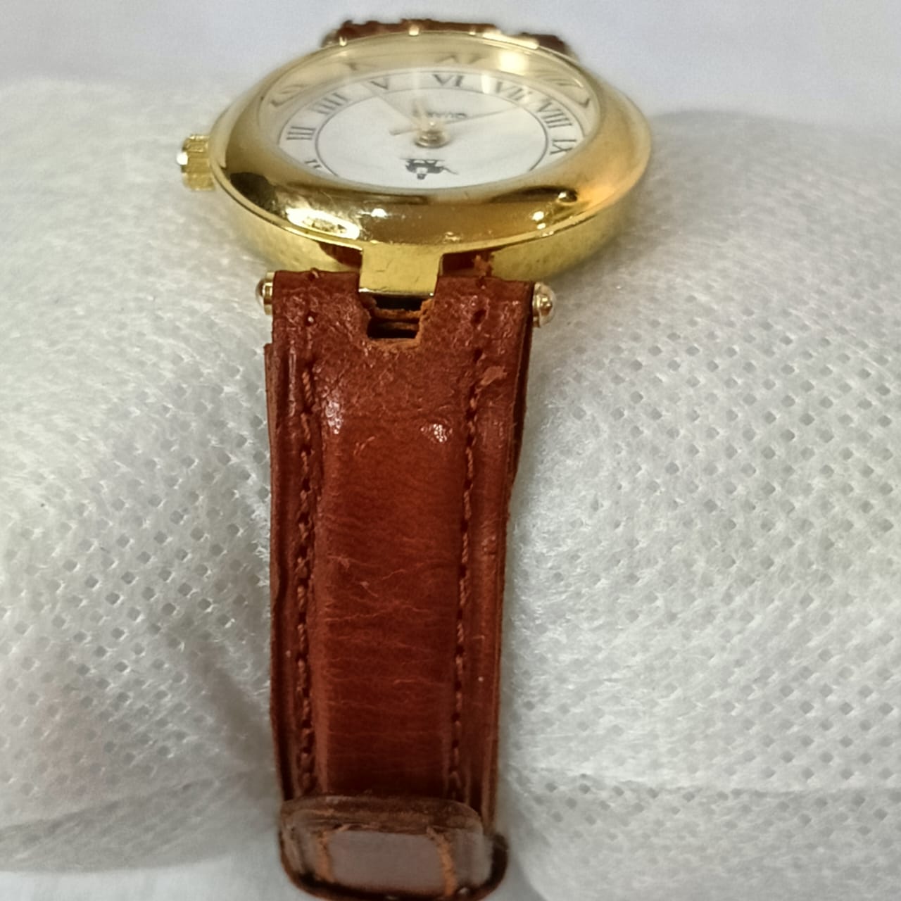 Montre femme quartz original en plaqué or
