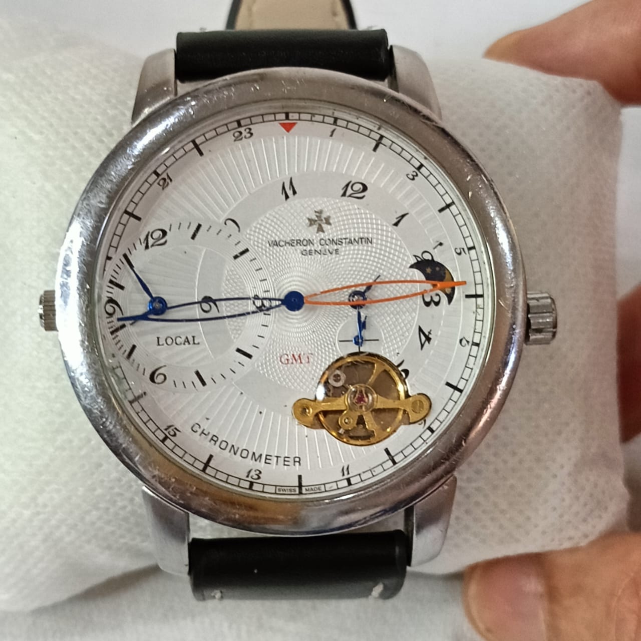 Montre vacheron constantin GMT automatique vintage