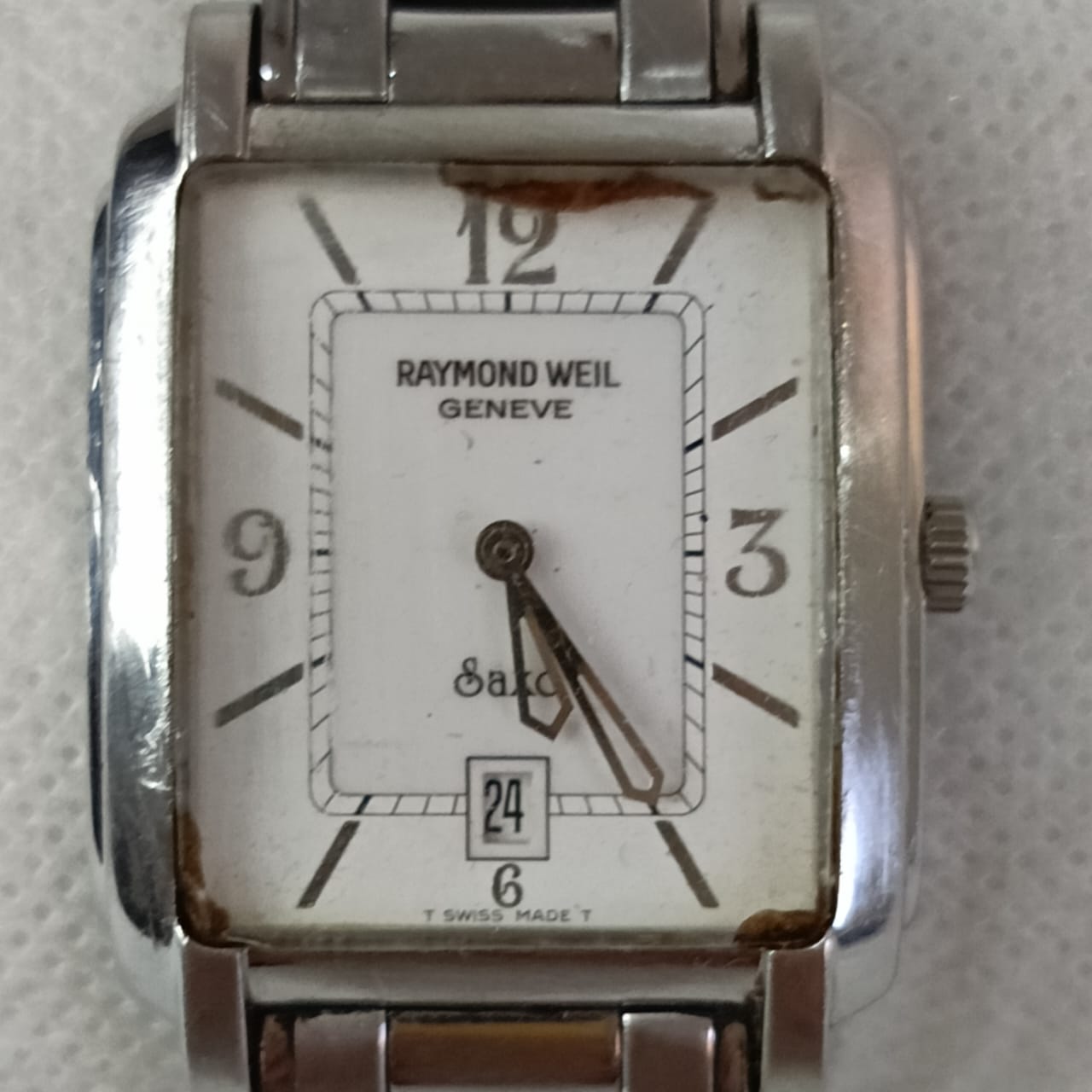 Montre Raymond Weil sako Quartz original acier