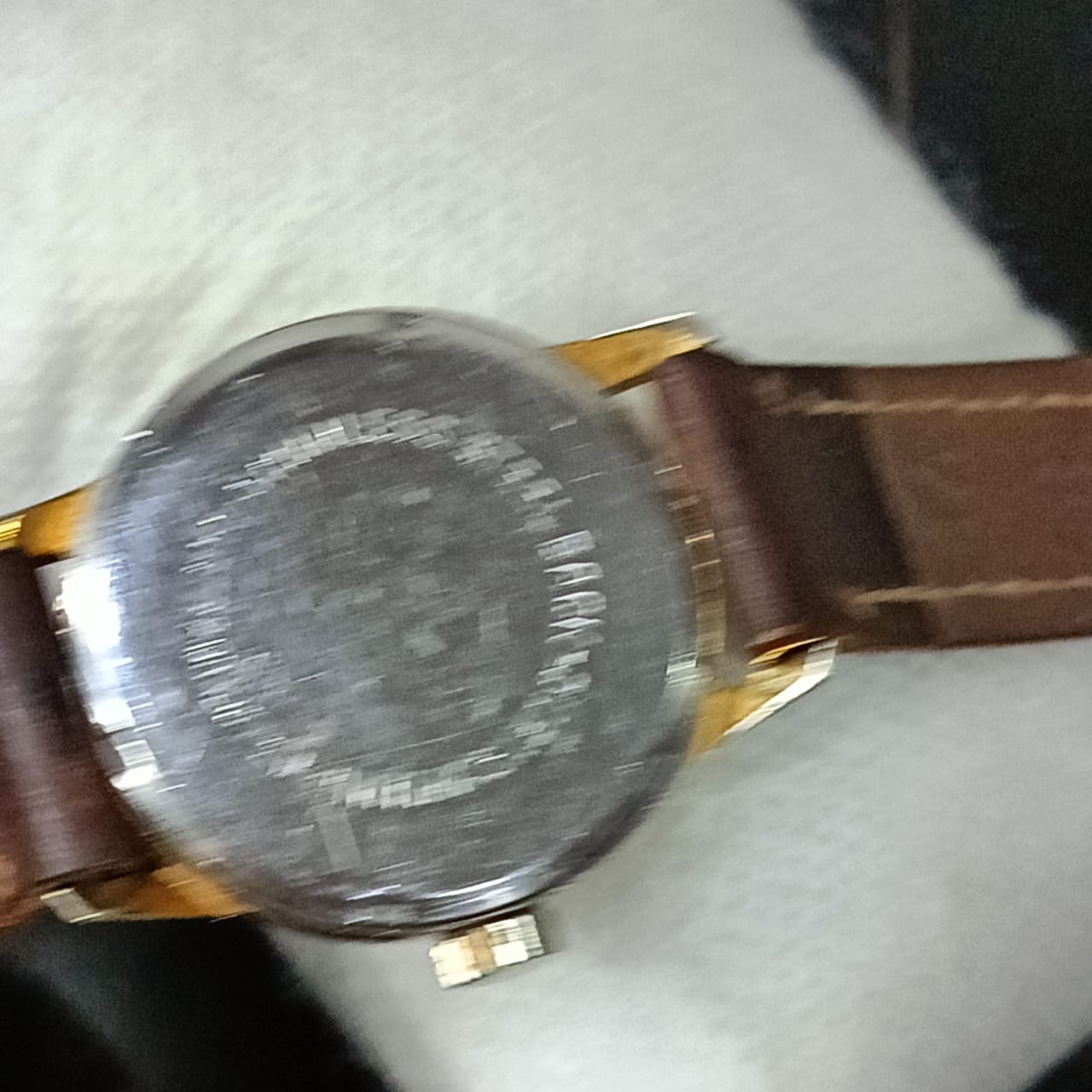 Montre elfa mécanique vintage original en plaqué or