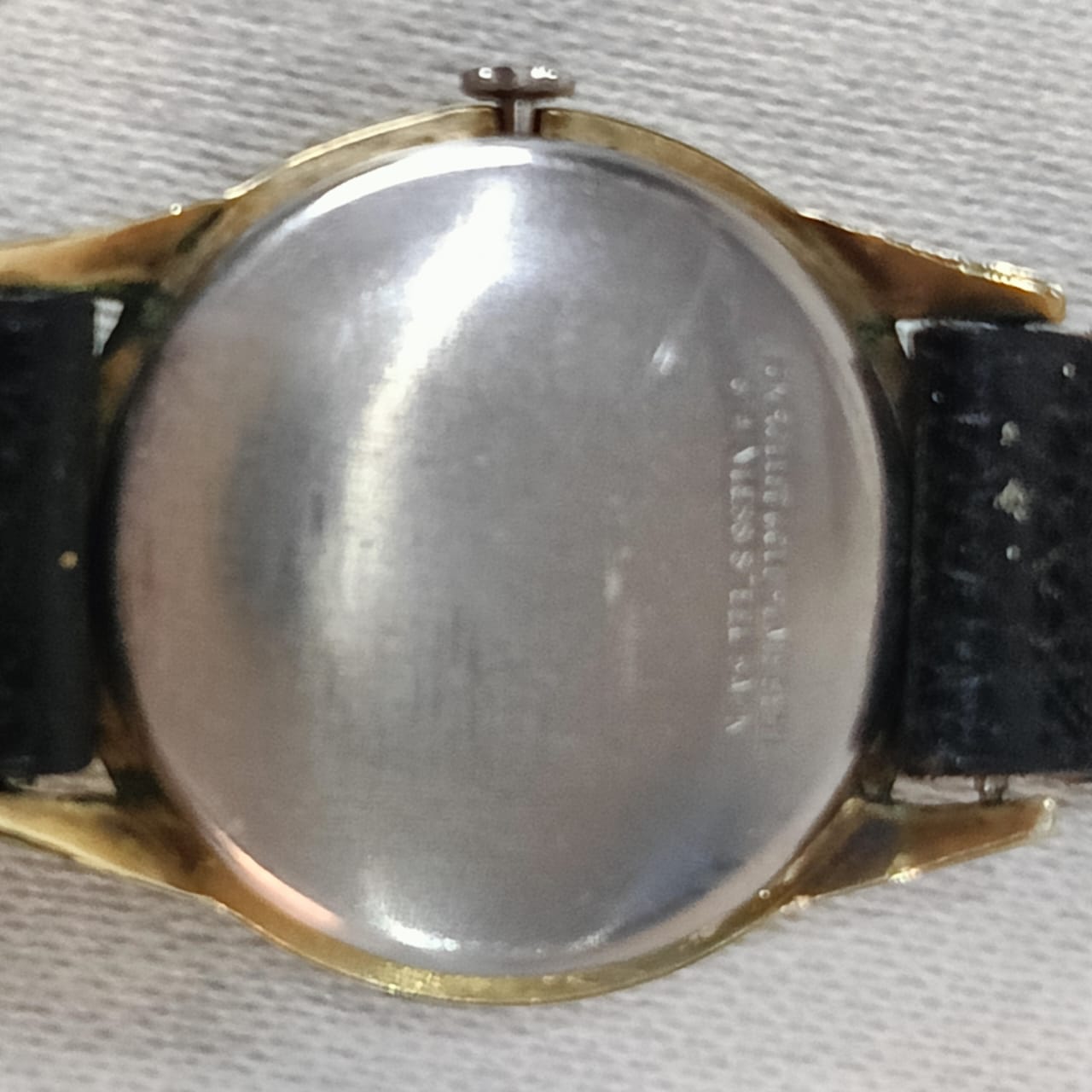 Montre benrus mécanique plaqué or 10k