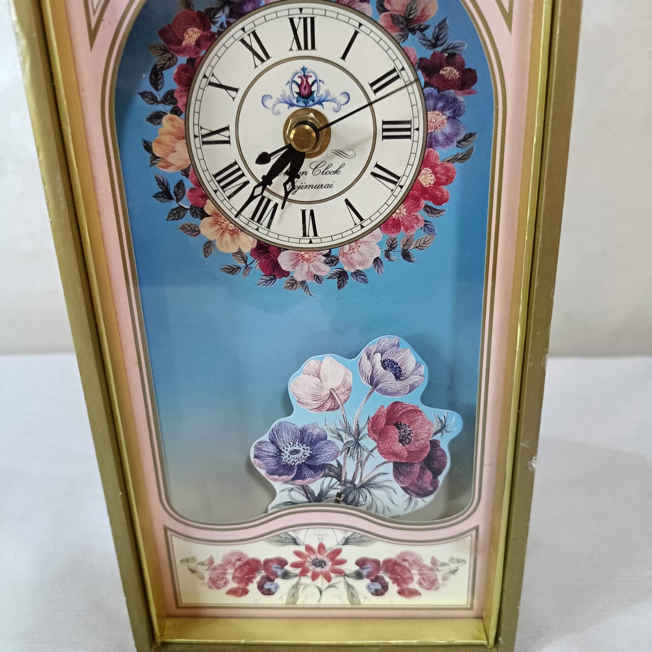 Horloge Quartz musique mécanique vintage