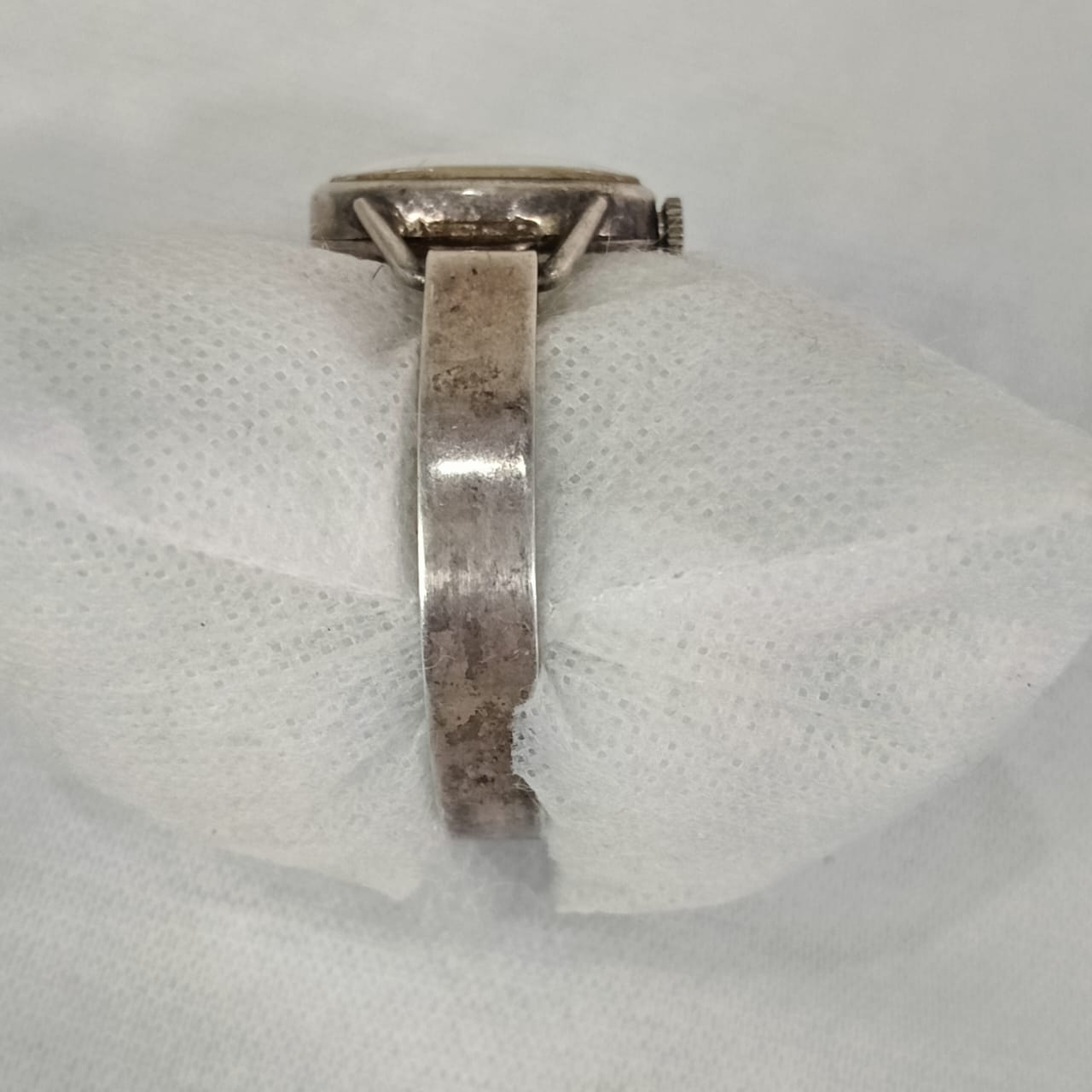 Montre michelon argent massif عاطلة