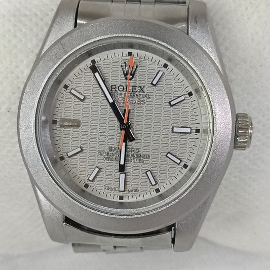 Montre Rolex automatique acier inoxydable