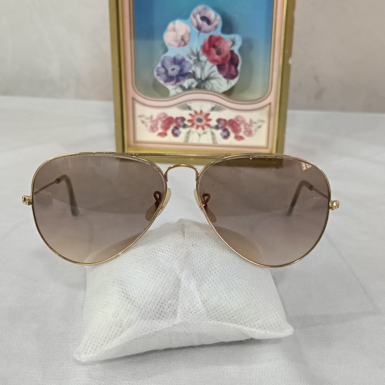 Lunette ray ben USA bl or 10k original vintage