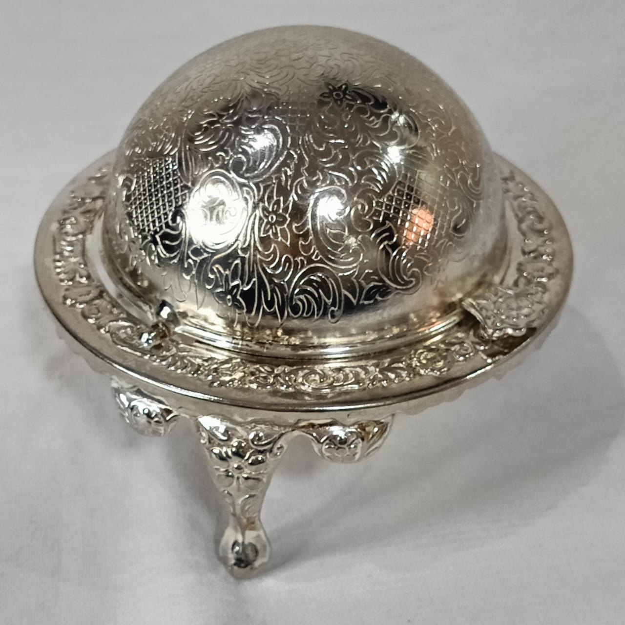S'écrie argenté antique vintage