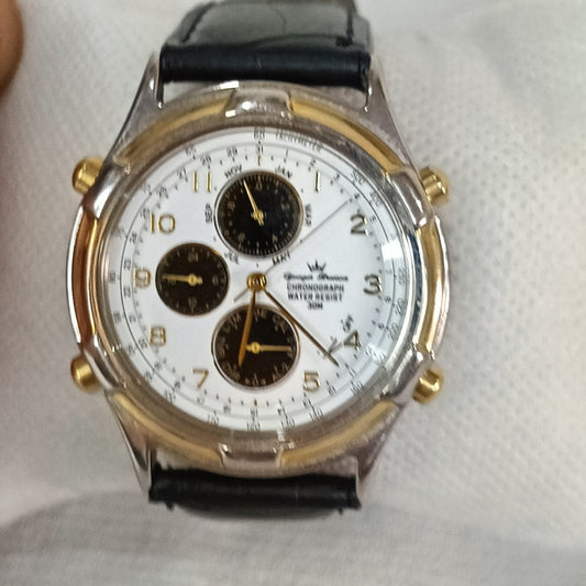 Montre yonger Bresson chronographe Quartz original