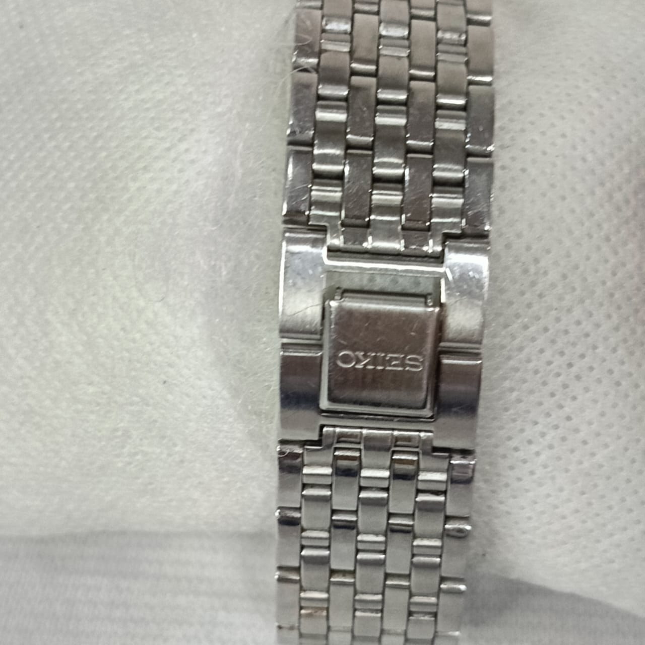 Montre Seiko Quartz extra plat original acier inoxydable