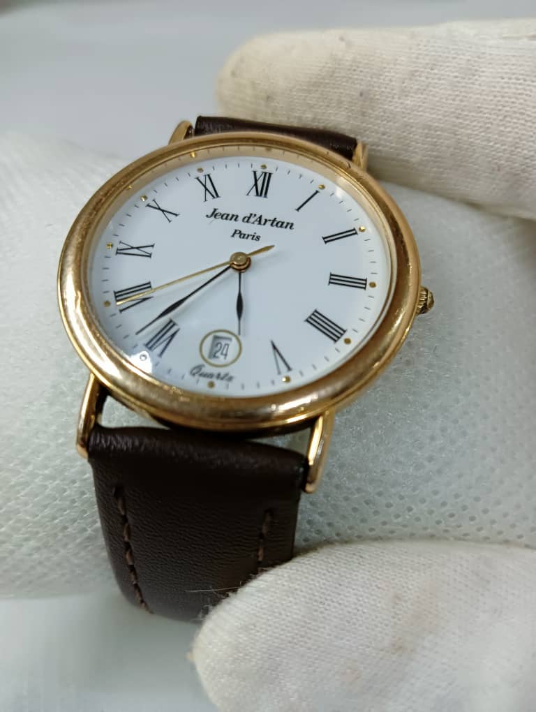 Montre Jean d'artan paris extra plat Quartz original