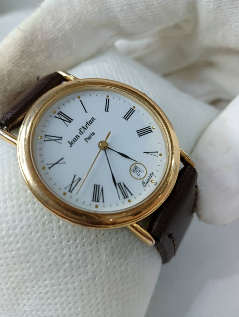 Montre Jean d'artan paris extra plat Quartz original