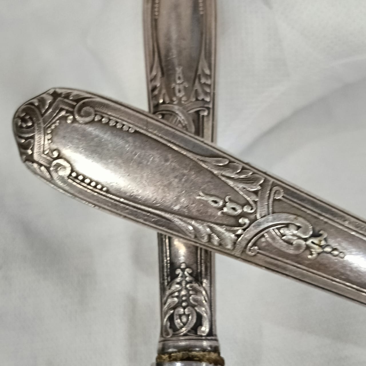 Pièce argenté antique vintage