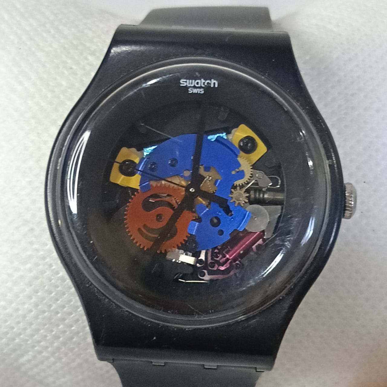 Montre swatch s'écoulait Quartz original