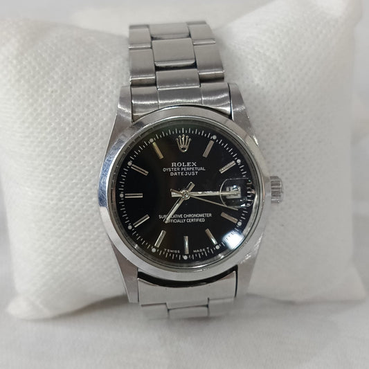 Montre Rolex automatique acier inoxydable vintage