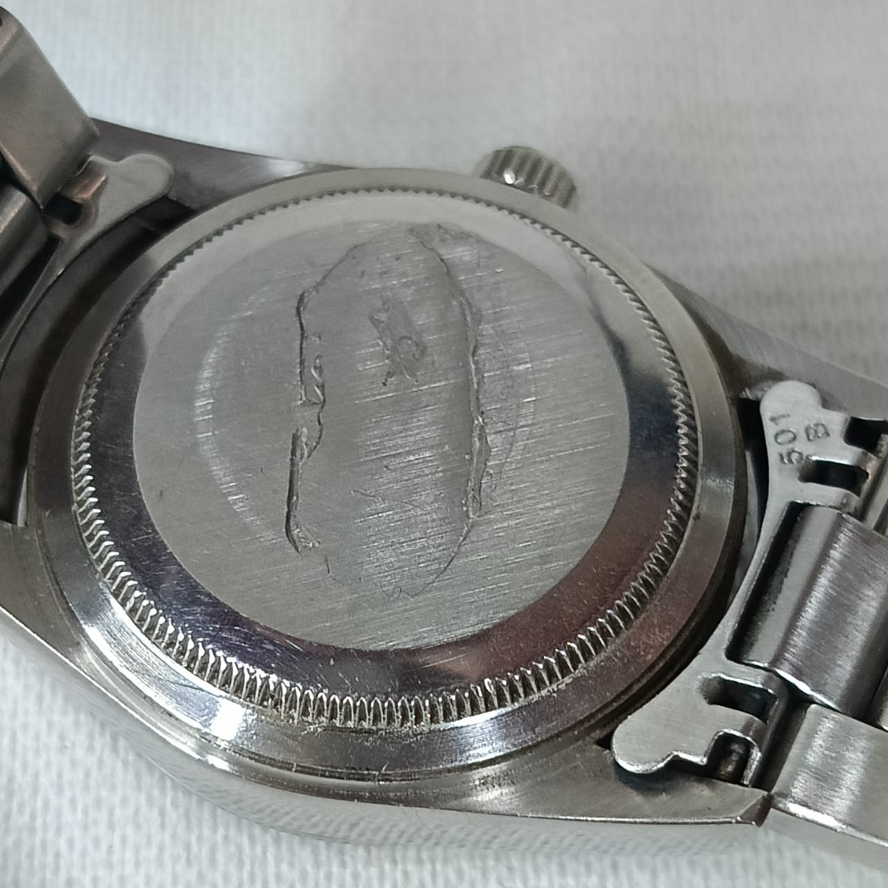 Montre Rolex automatique acier inoxydable vintage