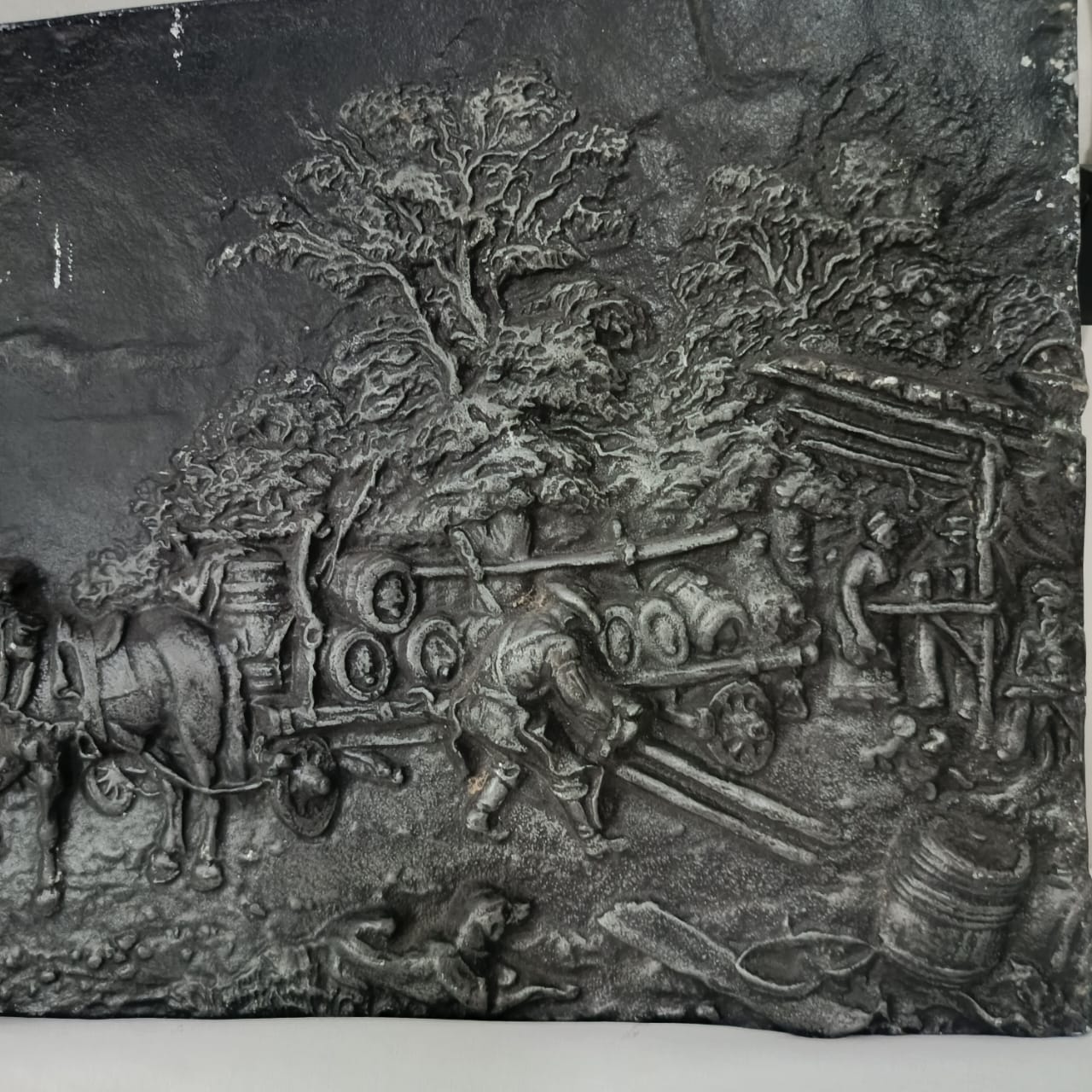 Tableau vintage sculpture par p.j mene Sur bronze