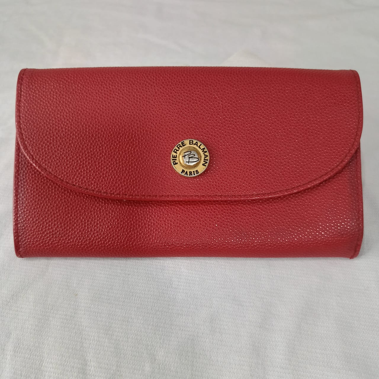 Portefeuille pierre balmain paris femme original en cuir vintage