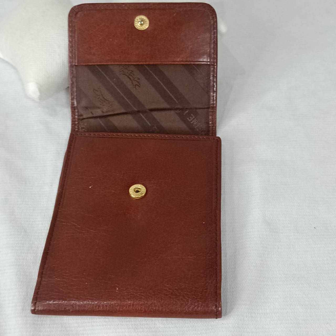 Portefeuille pancine l en cuir vintage original