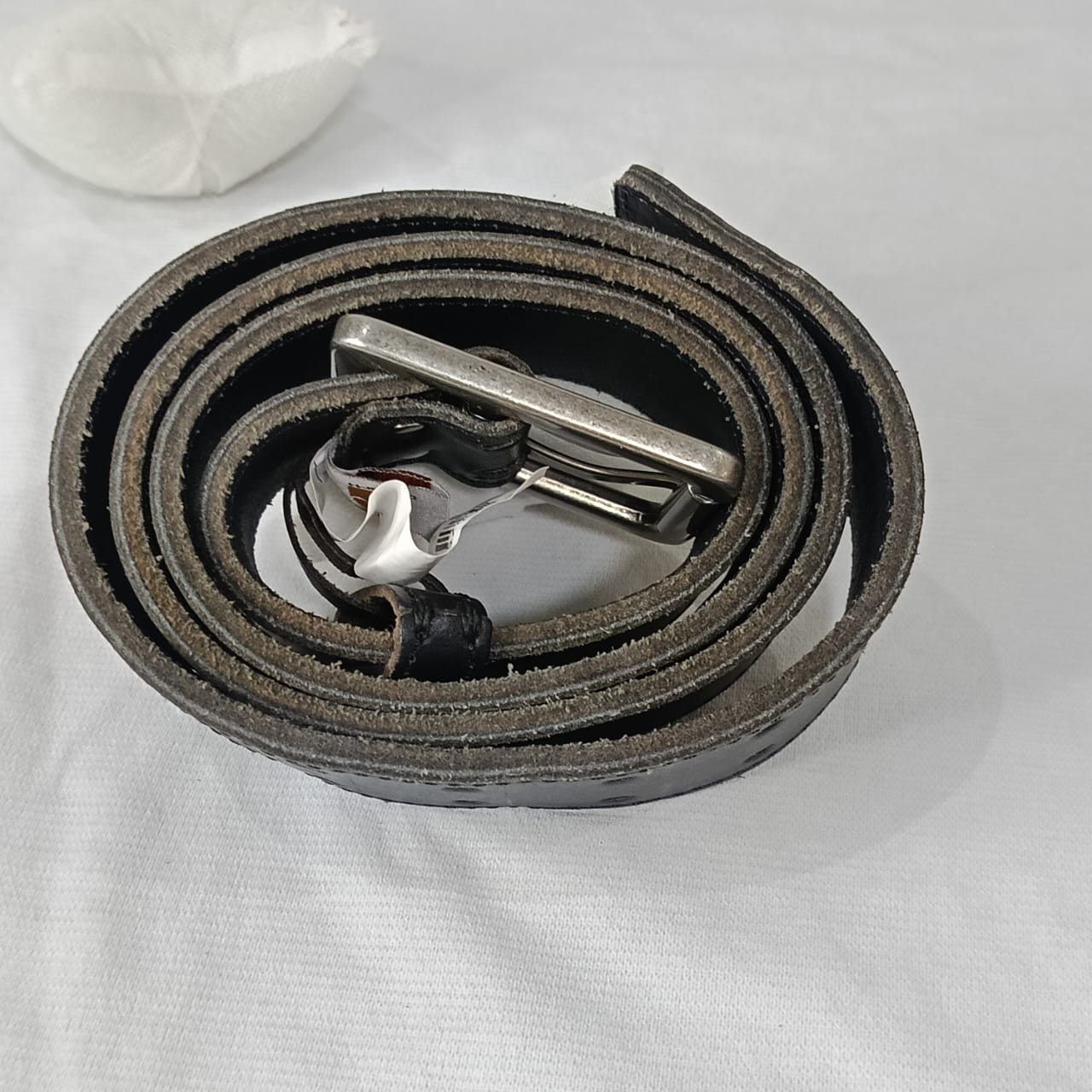 Ceinture carhartt en cuir homme vintage original